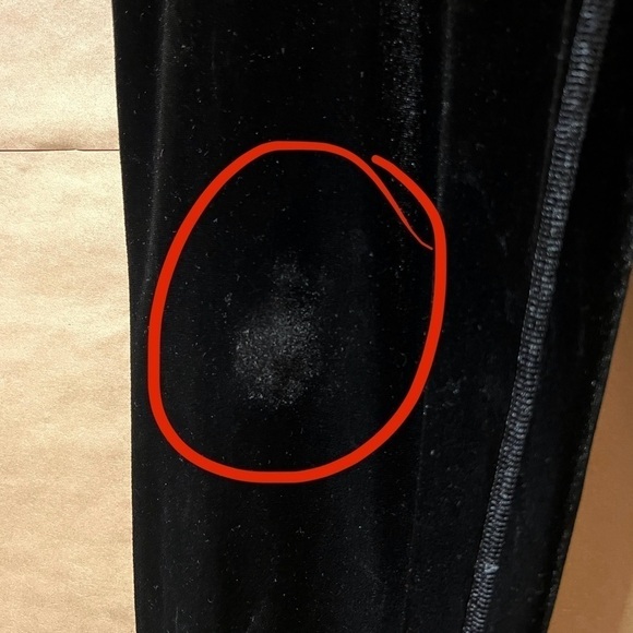 Rag & Bone Jean | Velvet Scout Jogger Pants Pull-On Velour Black Size S - Picture 6 of 13